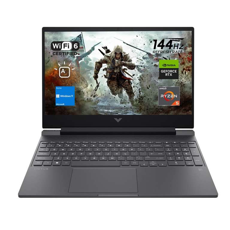 Amazon: Laptop HP Victus 15 15.6", AMD Ryzen 5, 16GB RAM, 1TB , NVIDIA GeForce RTX 2050