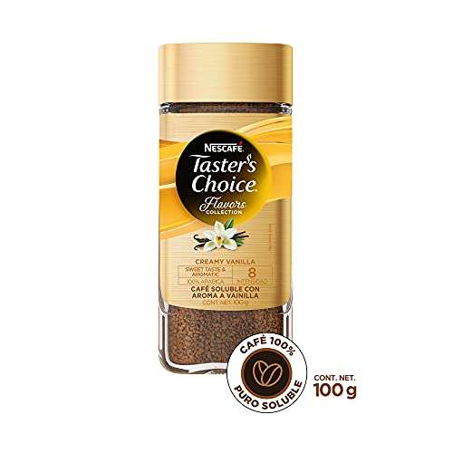 Amazon: NESCAFE - Taster's Choice - Flavors Collection - Creamy Vanilla - 100G