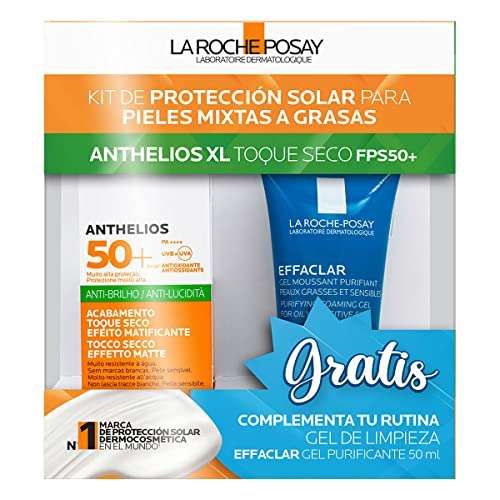 Amazon: La Roche Posay Kit Protector Solar para pieles mixtas a grasas