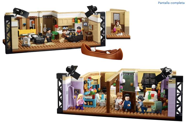 Bodega Aurrera: Set LEGO Icons Departamentos de Friends 10292