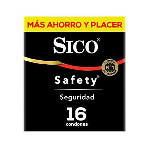 Amazon: Condones Sico de 16 piezas