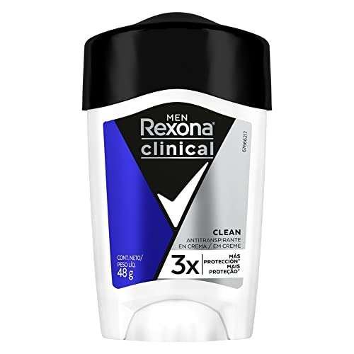 Amazon Rexona Clinical Clean Desodorante Antitranspirante para Hombre en Crema