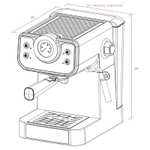 Elektra: Cafetera Espresso HKPRO CADILLAC-01