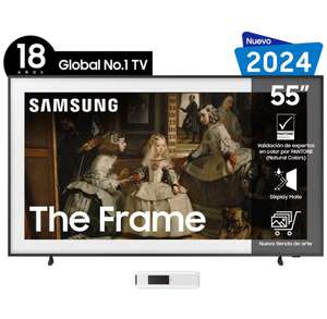 Samsung Store: Pantalla Mate Samsung The Frame 55'' (Santander PUE) ($9848.98 con 1ra compra)