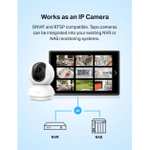 Amazon: TP-Link Tapo C200, cámara Wi-Fi de seguridad para el hogar con giro / inclinación, 1080p, funciona con Alexa