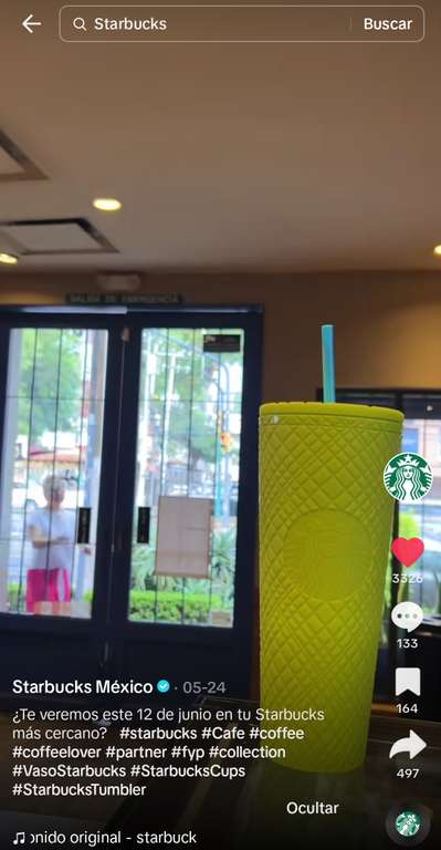 Starbucks Rewards - Early Access Cold Cup Jeweled Lime Green