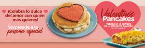 IHOP: Valentine’s Pancakes incluidos en la compra de omelette