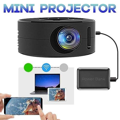 Amazon: Fosa Mini Proyector LED Proyector Portátil 1080p, Proyector de Películas HD WiFi 5G