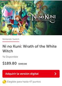 Ni no Kuni: Wrath of the White Witch Nintendo Switch
