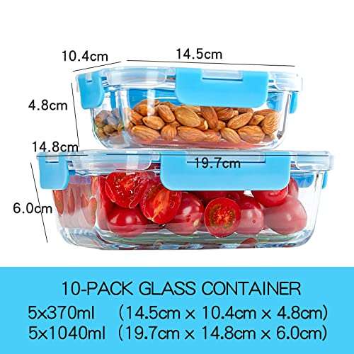 Recipiente De Vidrio Para Microondas  Glass Microwave Food Containers -  Microwave - Aliexpress