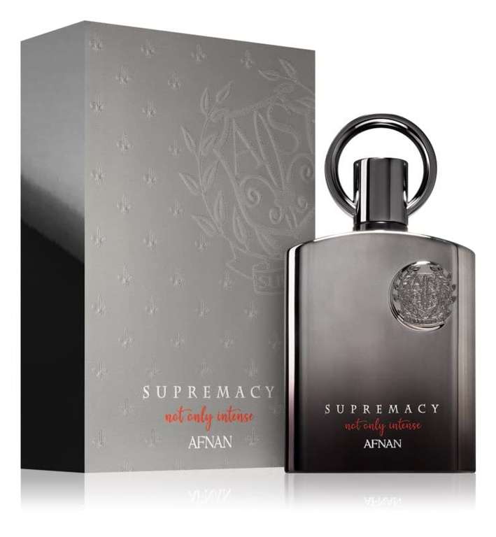 Amazon: AFNAN Supremacy: Not Only Intense - The Luxury Collection Men - 100mL (Extrait De Parfum)