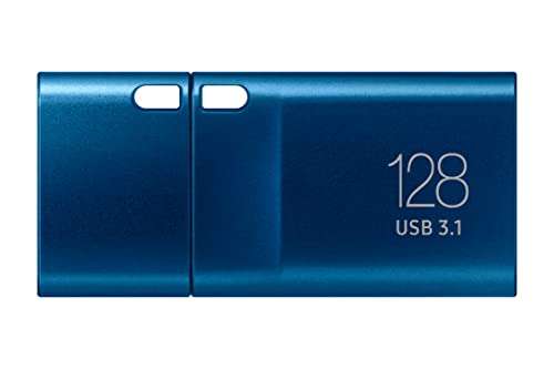 Amazon: SAMSUNG Unidad Flash USB Type-C, 128 GB, transfiere 4 GB en 11 Segundos, velocidad de Lectura 400 MB/s, Compatible con USB 3.0/2.0