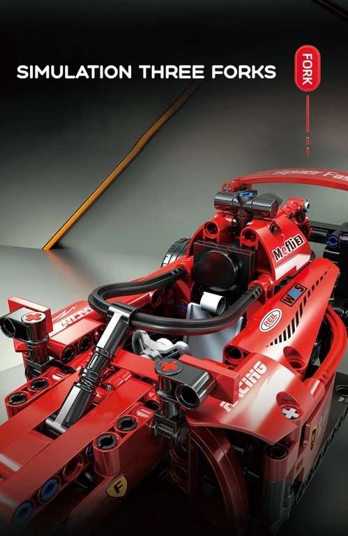 Aliexpress: ToylinX-Juego de construcción de coches de carreras Racing Car F1, 455 piezas, modelo coleccionable, Kits de coches