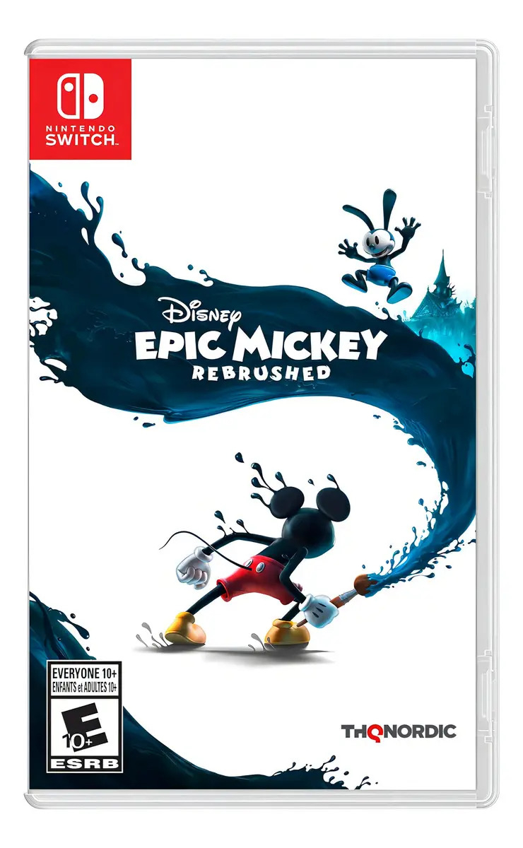 Mercado Libre: Disney Epic Mickey Rebrushed para Nintendo Switch