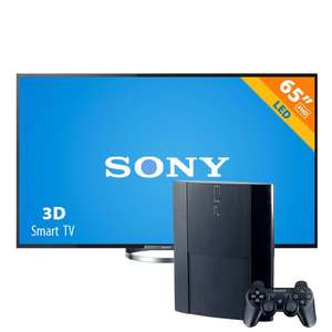 Walmart: pantalla LED 65' Sony Bravia 3D y Smart + Consola PlayStation 3 500 GB $16,990