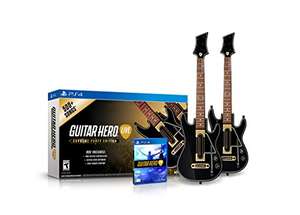 Amazon: Guitar Hero Live Supreme Party Edition PS4 + 2 Guitarras + Juego + Bonus