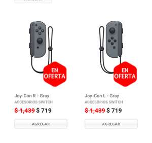 Gamershop: Joy-Con L ó R gris