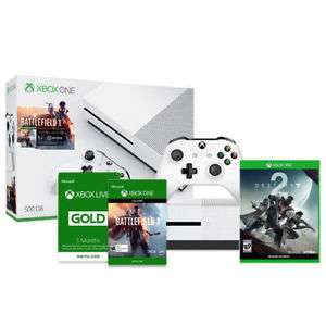 eBay:  Xbox One S Battlefield 1 500GB Bundle + Destiny 2 (Disc) + Xbox Live 3 Month