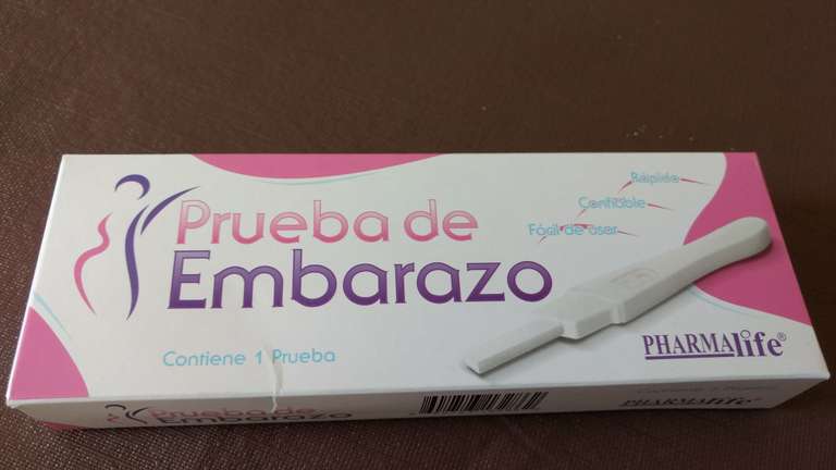 Farmacias Guadalajara: prueba de embarazo pharmalife 38.50