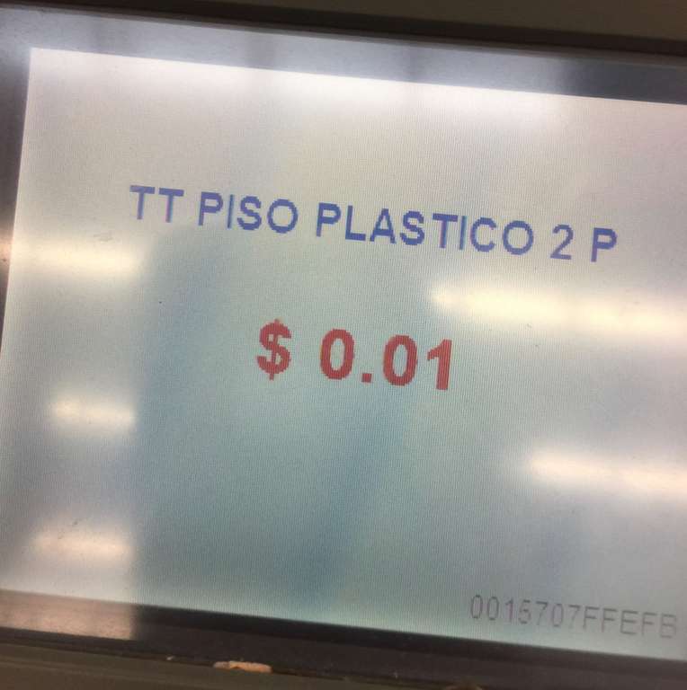 Walmart: Piso de plástico 2 piezas a $0.01!!! + Promonovela