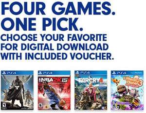 GameDealDaily: Far Cry 4, Destiny, NBA 2k15, or Little Big Planet 3 $29.49 dólares