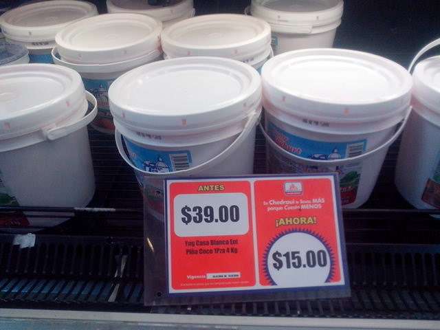 Chedraui: yogurt 4Kg EN PROMOCION! DE $39.00 A $15.00