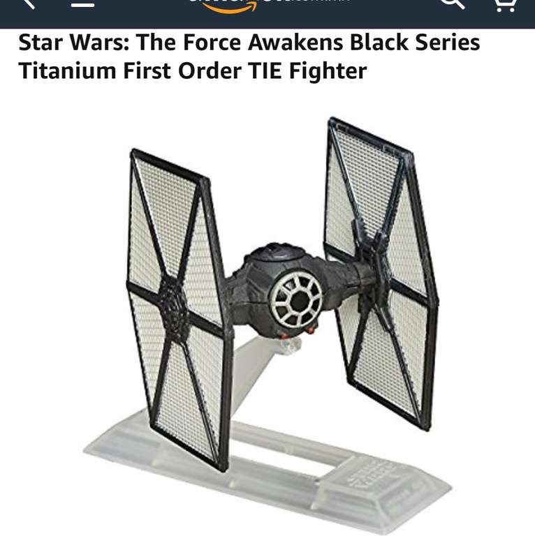 Amazon: Star Wars: The Force Awakens Black Series Titanium First Order ...