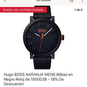 ebay: Reloj Hugo Boss Bilbao Correa de piel.