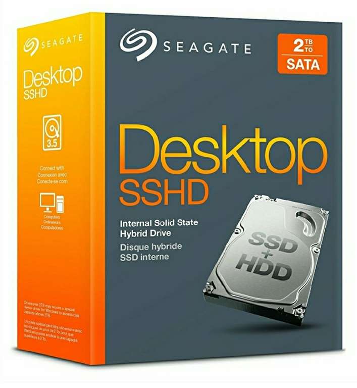 Amazon: Disco SSHD Seagate 2TB 3.5" a $1,850