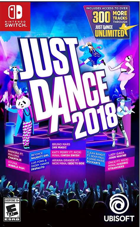 Amazon: Just Dance 2018 para Switch