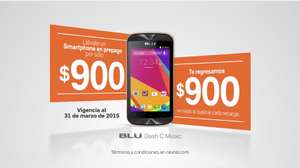 Nextel: Compra un SmartPhone por $900.00 y te regresan $900.00 en saldo de regalo al recargar $900.00