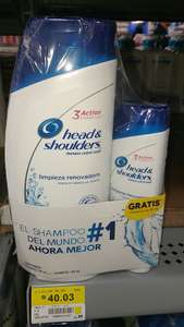 Walmart: Shampoo head & shoulders $40.03