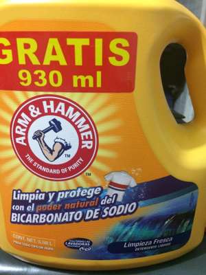 Chedraui: Detergente Arm & Hanmer 5.58 lts