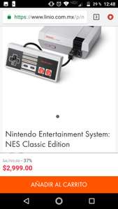 Linio: Nintendo Nes classic edition