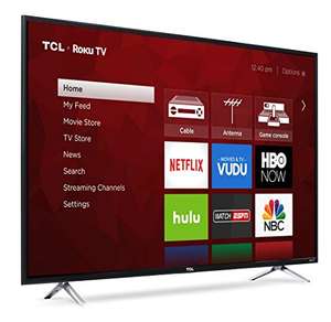 Amazon: TCL 55" Roku Smart TV Ultra HD 4K Modelo 55S405-MX (Pagando con BBVA Bancomer)