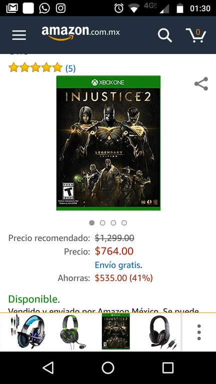 Amazon: Injustice 2 - Legendary Edition - Xbox One o PS4