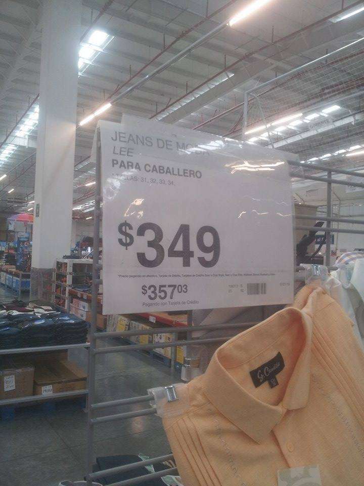Sam's Club: Pantalón Jeans marca Lee a $349 - promodescuentos.com