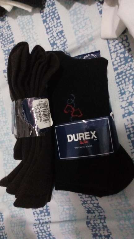 Walmart paquete de 3 calceta DUREX