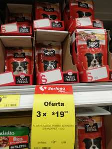 Soriana Buenavista: Comida para perro (sobres)
