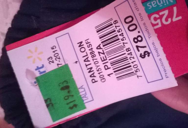 Walmart: pantalones 725 originals a $19 y rompevientos a $60