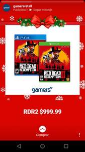 Gamers: Red Dead Redemption 2 PS4/Xbox One