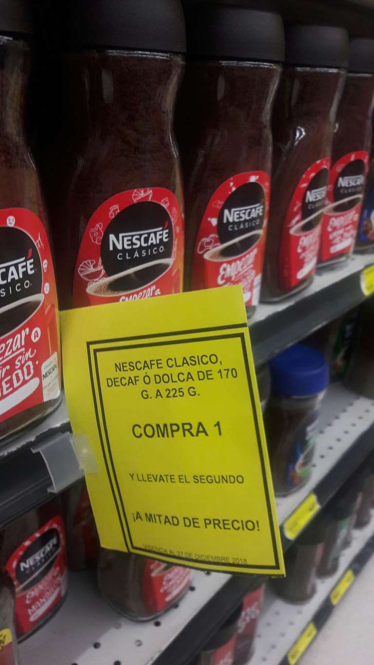 Soriana: Nescafe clasico