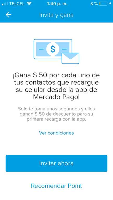 Mercado Pago: gana $50 al invitar a la app