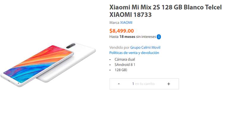 Walmart: Xiaomi Mi Mix 2S 128GB