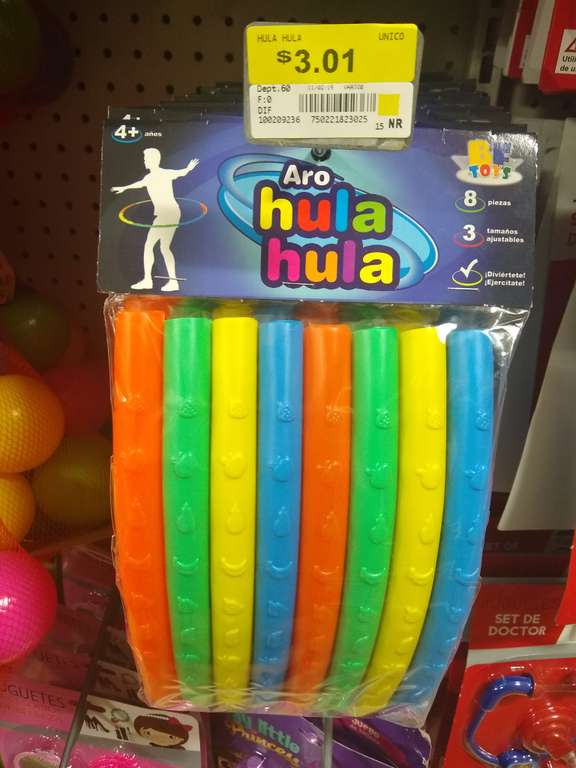 Walmart: Aro hula hula  prichos