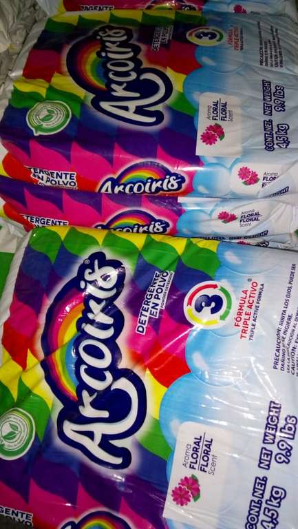 Bodega Aurrera: detergente Arcoiris