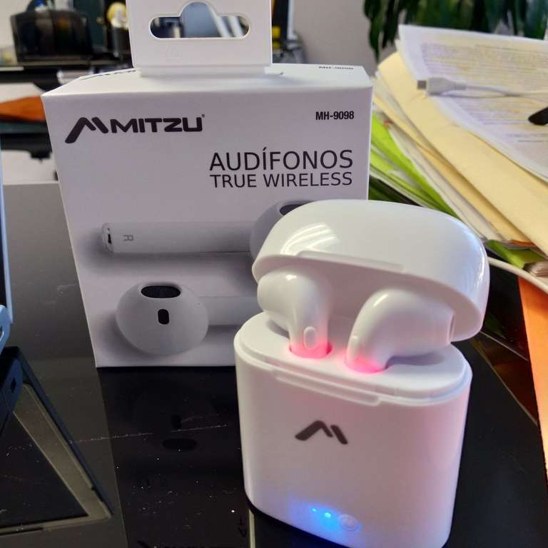 Mitzu: Audífonos Bluetooth (estilo-tipo airpods)
