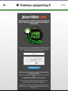 freekeys: Xbox game pass free keys 1 mes gratis usuarios nuevos