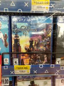 Walmart: Kingdom hearts 3 para PS4 en $859
