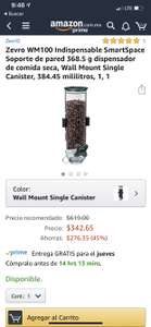 Amazon MX: Dispensador de Cereal para pared